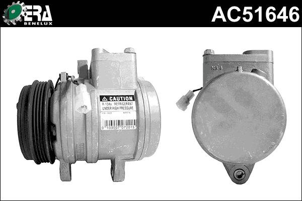 ERA Benelux AC51646 - Компрессор кондиционера autospares.lv