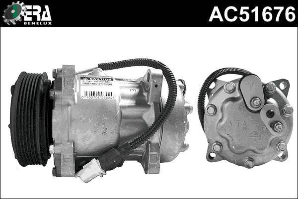 ERA Benelux AC51676 - Компрессор кондиционера autospares.lv