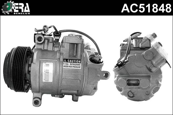 ERA Benelux AC51848 - Компрессор кондиционера autospares.lv