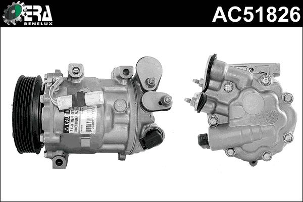ERA Benelux AC51826 - Компрессор кондиционера autospares.lv