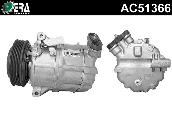 ERA Benelux AC51366 - Компрессор кондиционера autospares.lv