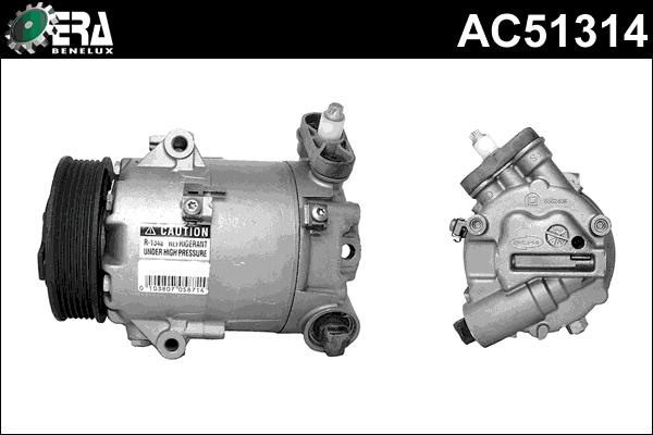 ERA Benelux AC51314 - Компрессор кондиционера autospares.lv