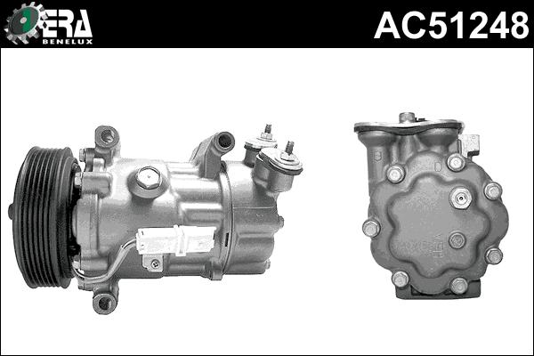 ERA Benelux AC51248 - Компрессор кондиционера autospares.lv