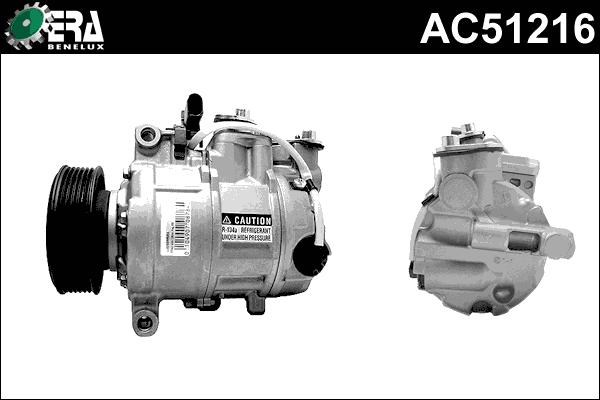 ERA Benelux AC51216 - Компрессор кондиционера autospares.lv