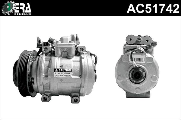 ERA Benelux AC51742 - Компрессор кондиционера autospares.lv