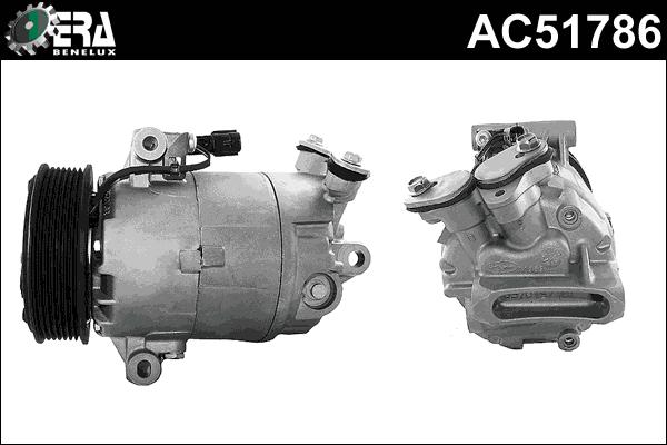 ERA Benelux AC51786 - Компрессор кондиционера autospares.lv