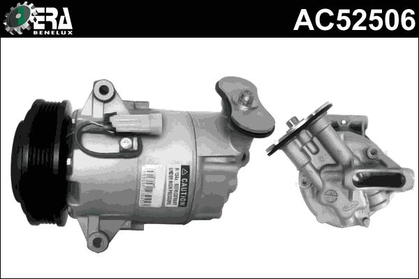 ERA Benelux AC52506 - Компрессор кондиционера autospares.lv