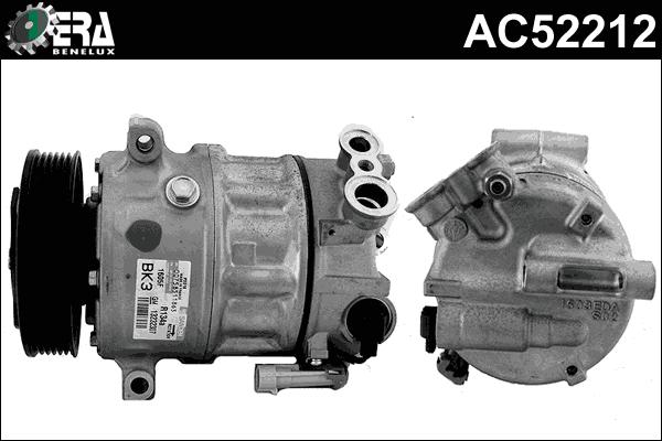 ERA Benelux AC52212 - Компрессор кондиционера autospares.lv