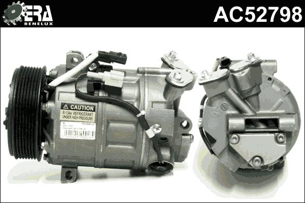 ERA Benelux AC52798 - Компрессор кондиционера autospares.lv