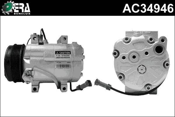 ERA Benelux AC34946 - Компрессор кондиционера autospares.lv