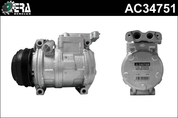 ERA Benelux AC34751 - Компрессор кондиционера autospares.lv