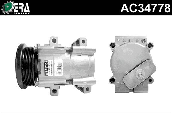 ERA Benelux AC34778 - Компрессор кондиционера autospares.lv