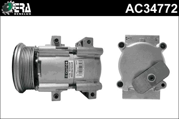 ERA Benelux AC34772 - Компрессор кондиционера autospares.lv