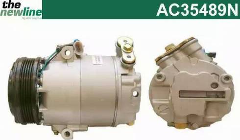 ERA Benelux AC35489N - Компрессор кондиционера autospares.lv