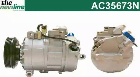 ERA Benelux AC35673N - Компрессор кондиционера autospares.lv