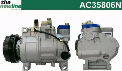 ERA Benelux AC35806N - Компрессор кондиционера autospares.lv