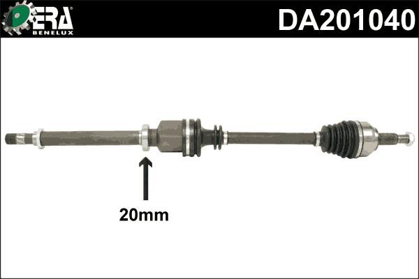 ERA Benelux DA201040 - Приводной вал autospares.lv