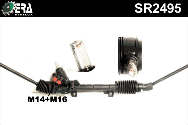 ERA Benelux SR2495 - Рулевой механизм, рейка autospares.lv