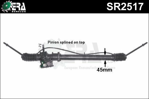 ERA Benelux SR2517 - Рулевой механизм, рейка autospares.lv