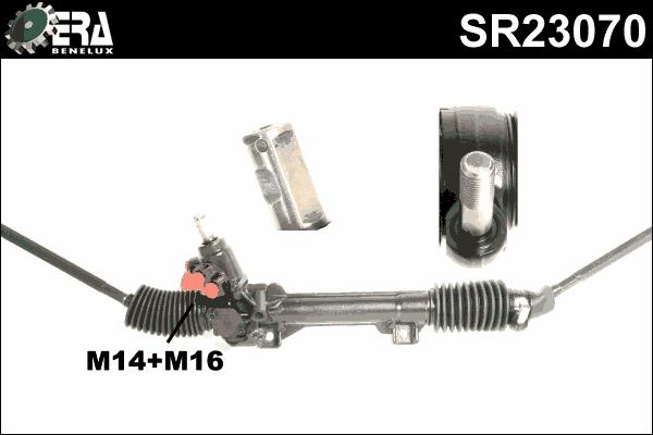 ERA Benelux SR23070 - Рулевой механизм, рейка autospares.lv