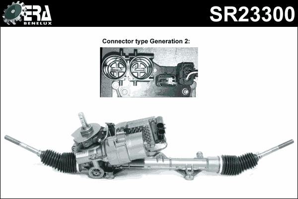 ERA Benelux SR23300 - Рулевой механизм, рейка autospares.lv