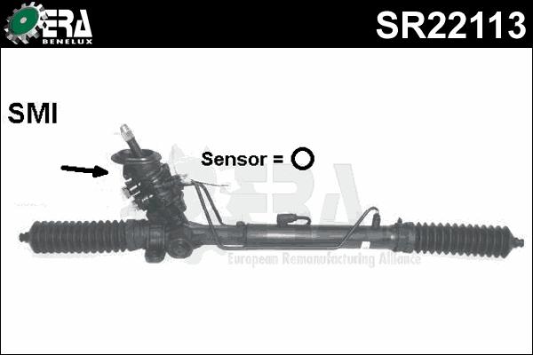 ERA Benelux SR22113 - Рулевой механизм, рейка autospares.lv