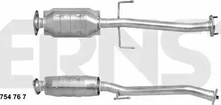 ERNST 754767 - Катализатор autospares.lv