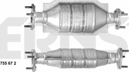 ERNST 755672 - Катализатор autospares.lv