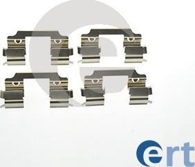 ERT 420055 - Комплектующие для колодок дискового тормоза autospares.lv