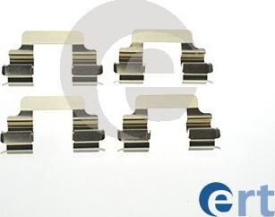 ERT 420052 - Комплектующие для колодок дискового тормоза autospares.lv
