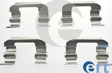 ERT 420062 - Комплектующие для колодок дискового тормоза autospares.lv