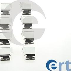 ERT 420008 - Комплектующие для колодок дискового тормоза autospares.lv