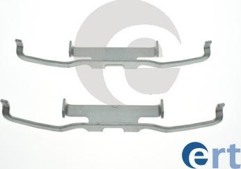 ERT 420317 - Комплектующие для колодок дискового тормоза autospares.lv