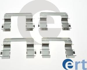 ERT 420262 - Комплектующие для колодок дискового тормоза autospares.lv