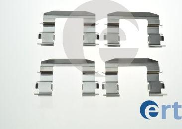 ERT 420217 - Комплектующие для колодок дискового тормоза autospares.lv