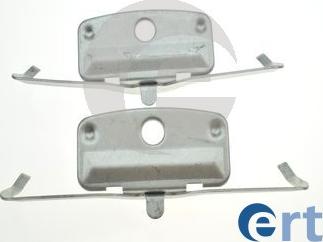 ERT 420235 - Комплектующие для колодок дискового тормоза autospares.lv