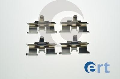 ERT 420229 - Комплектующие для колодок дискового тормоза autospares.lv