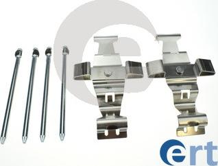 ERT 420225 - Комплектующие для колодок дискового тормоза autospares.lv