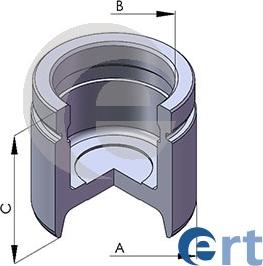 ERT 150594-C - Поршень, корпус скобы тормоза autospares.lv