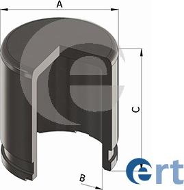 ERT 151685-C - Поршень, корпус скобы тормоза autospares.lv