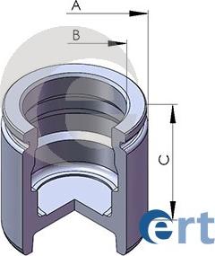 ERT 151833-C - Поршень, корпус скобы тормоза autospares.lv