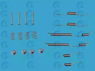 ERT 310027 - Комплектующие, барабанный тормозной механизм autospares.lv