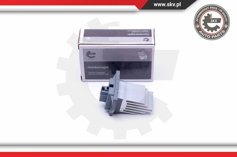 Esen SKV 94SKV064 - Сопротивление, реле, вентилятор салона autospares.lv