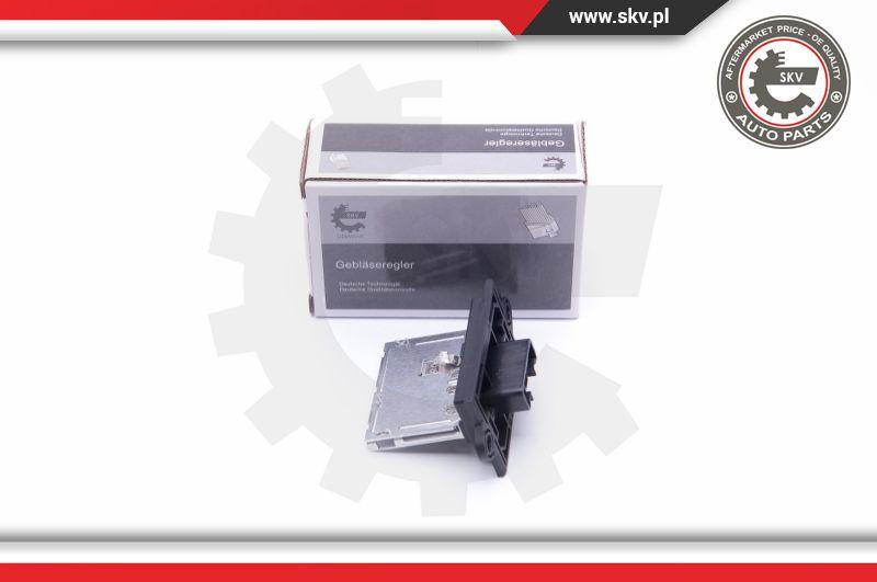 Esen SKV 94SKV068 - Сопротивление, реле, вентилятор салона autospares.lv