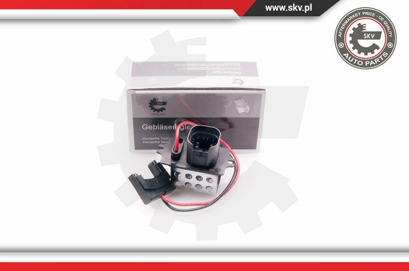 Esen SKV 94SKV003 - Сопротивление, реле, вентилятор салона autospares.lv