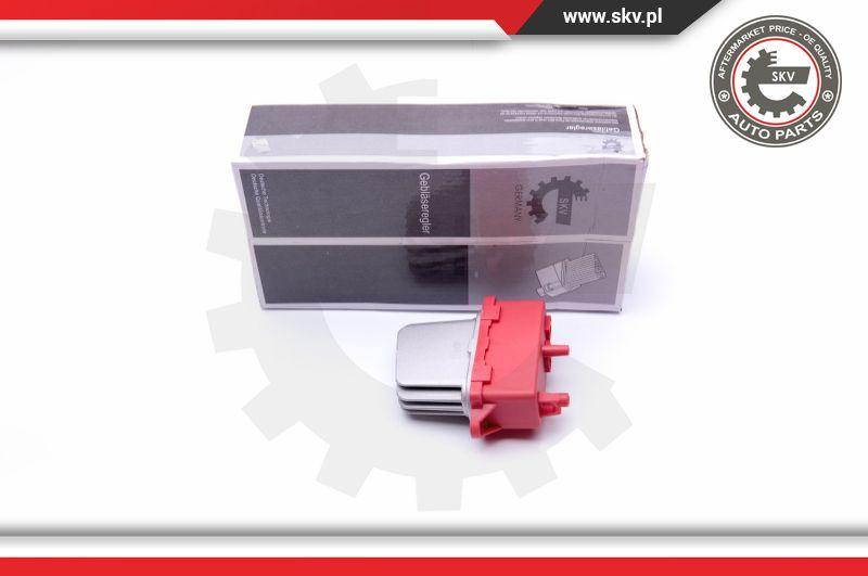 Esen SKV 94SKV077 - Сопротивление, реле, вентилятор салона autospares.lv