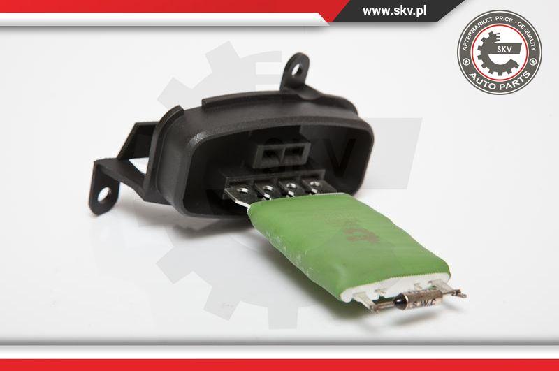 Esen SKV 95SKV057 - Сопротивление, реле, вентилятор салона autospares.lv