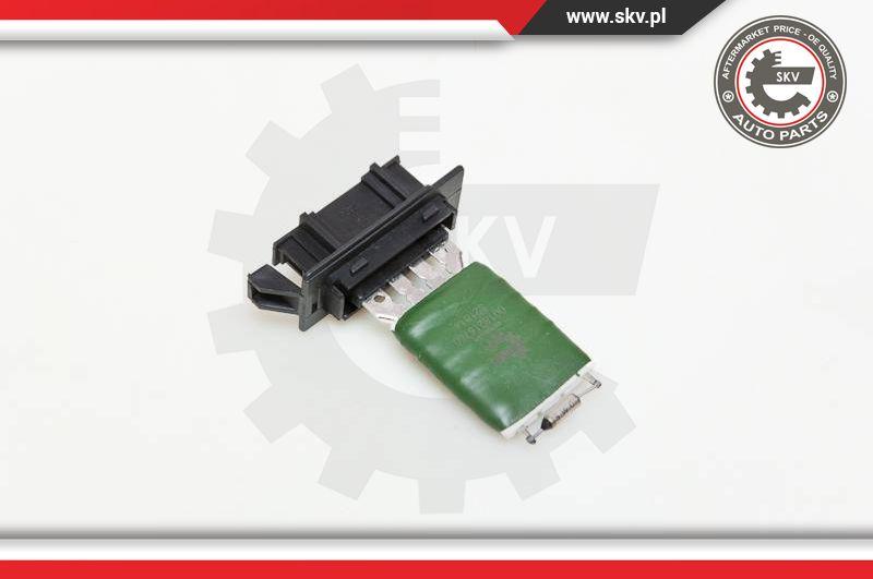 Esen SKV 95SKV008 - Сопротивление, реле, вентилятор салона autospares.lv