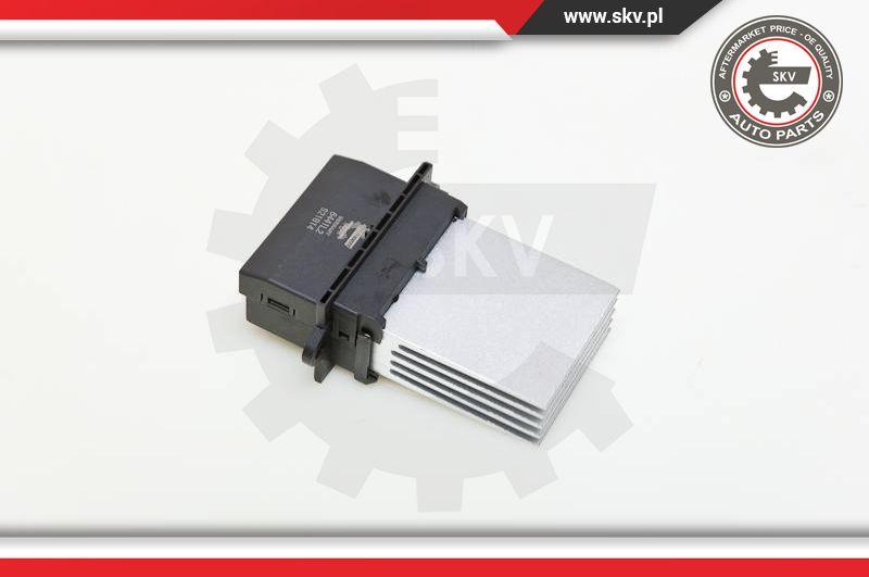 Esen SKV 95SKV003 - Сопротивление, реле, вентилятор салона autospares.lv