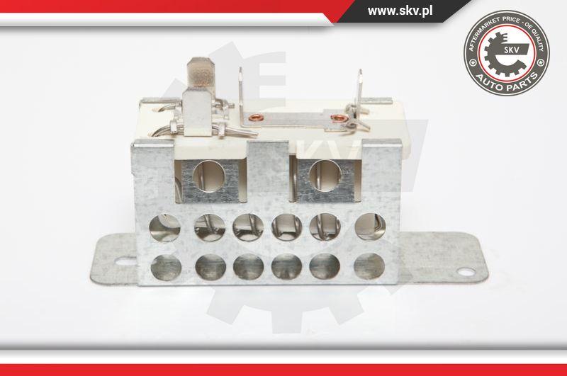 Esen SKV 95SKV019 - Сопротивление, реле, вентилятор салона autospares.lv